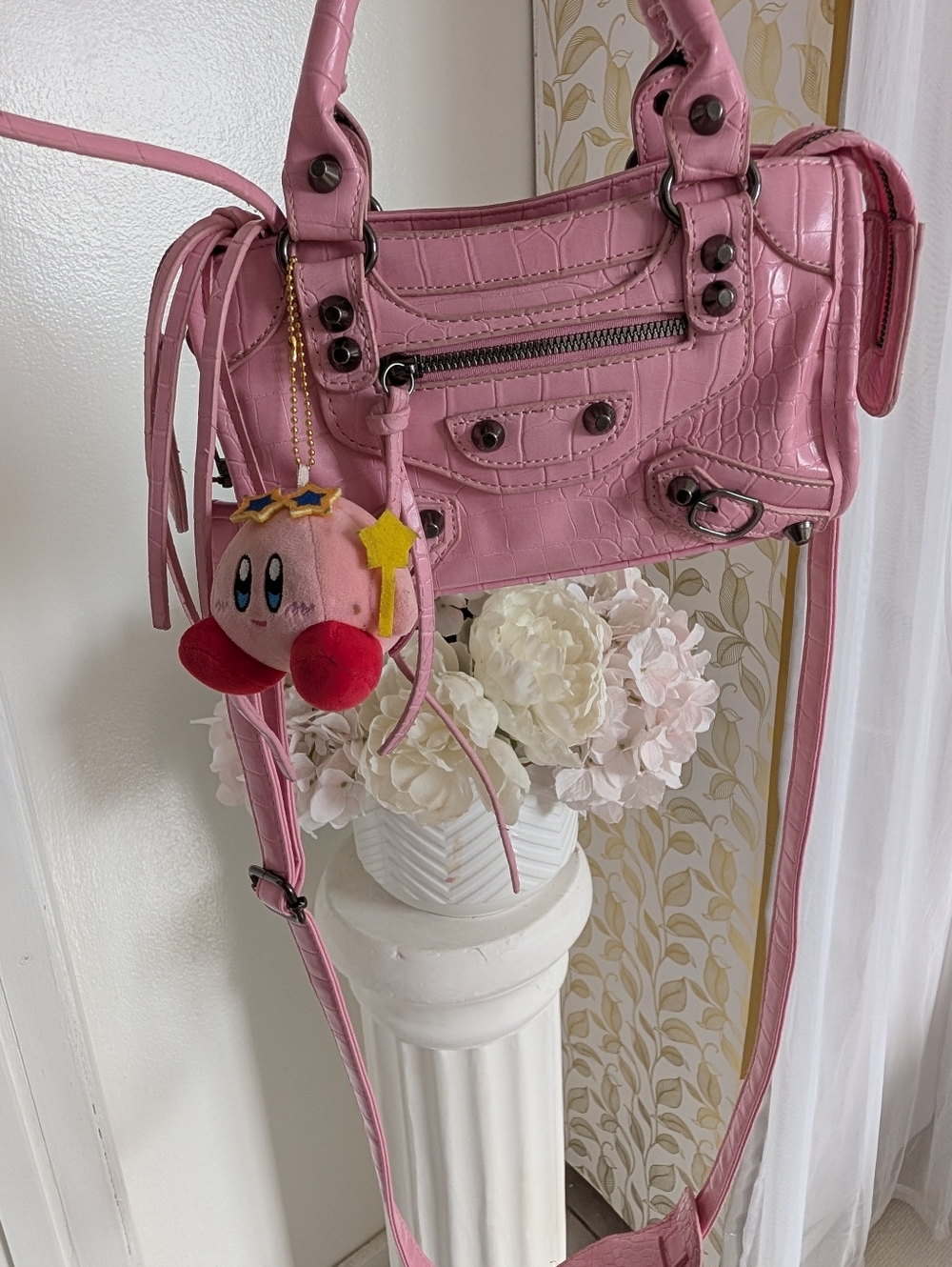 Pink Mini Satchel Handbag